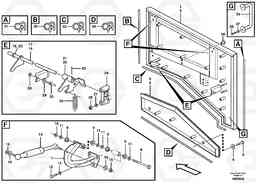 58219 Top plate, side hatches, rear L70E, Volvo Construction Equipment
