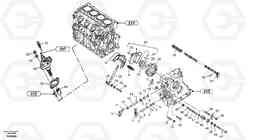 101090 Speed adjustment - Fuel injection pump ZL502C SER NO 0503001 -, Volvo Construction Equipment