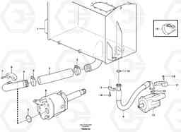 28092 Suction line, tank - pump L70E, Volvo Construction Equipment