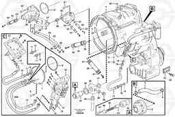 19487 Oil distributor and tube L90E, Volvo Construction Equipment