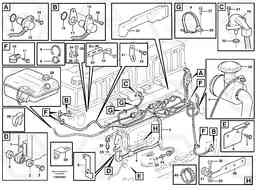 89239 Cable harness, engine, Ecu EC360B, Volvo Construction Equipment