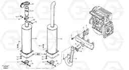 35468 Exhaust system ZL502C SER NO 0503001 -, Volvo Construction Equipment