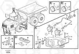 81571 Lighting, front A30D S/N 12001 - S/N 73000 - BRA, Volvo Construction Equipment