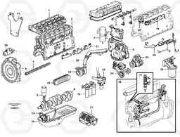 7164 Engine EC360B, Volvo Construction Equipment