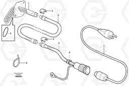 59310 Engine heater A30E, Volvo Construction Equipment