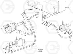 32489 Hydraulic system, return line L90E, Volvo Construction Equipment