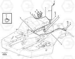 13228 Cable harnesses, front A25D S/N 13001 -, Volvo Construction Equipment