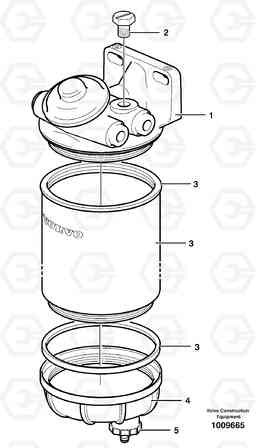 2668 Water separator L90D, Volvo Construction Equipment