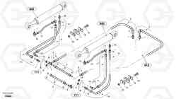 2367 Hydraulic lines - lift hydraulic L40B S/N 1911500 - S/N 1921500 -, Volvo Construction Equipment