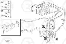 95868 Auxiliary steering system A30D S/N 12001 - S/N 73000 - BRA, Volvo Construction Equipment
