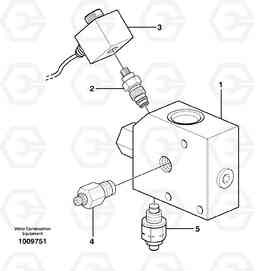 49512 Magnet valve BL60, Volvo Construction Equipment