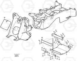 36942 Protecting plates L50E BRAZIL, S/N 71001 -, Volvo Construction Equipment