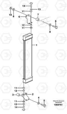 105277 Fuel cooler L50E BRAZIL, S/N 71001 -, Volvo Construction Equipment