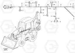 5162 Cable harness chassis BL60, Volvo Construction Equipment