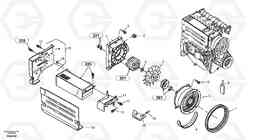 3201 Fan, Blower casing ZL502C SER NO 0503001 -, Volvo Construction Equipment