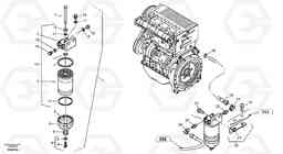 6013 Filter - Water separator - Lucas version ZL502C SER NO 0503001 -, Volvo Construction Equipment