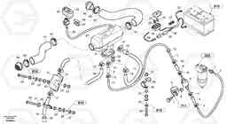 71100 Heater - Assembly, D2 L20B TYPE 170 SER NO 0500 -, Volvo Construction Equipment