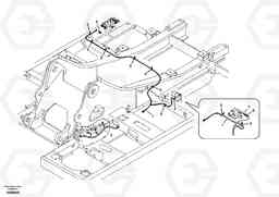 38506 Cable and wire harness for clamshell bucket EC360B, Volvo Construction Equipment