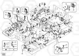 57367 Cable and wire harness, main EC330B, Volvo Construction Equipment