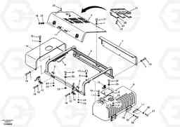 76915 Cowl frame, cover and hood EC330B, Volvo Construction Equipment