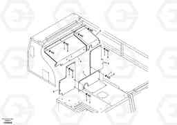 56918 Cover, main pump EC360B, Volvo Construction Equipment