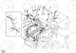 13453 Tool box, cowl EC460B SER NO INT 11515- EU&NA 80001-, Volvo Construction Equipment