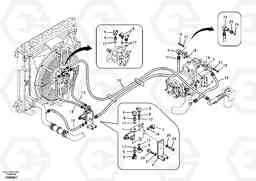 3619 Hydraulic system, oil cooling system EC360B, Volvo Construction Equipment