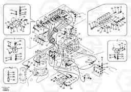 100352 Servo system, control valve to solenoid valve EC330B, Volvo Construction Equipment