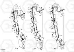 78182 Working hydraulic, slope and rotator on dipper arm EC330B, Volvo Construction Equipment