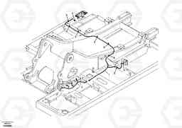 41676 Cable and wire harness for clamshell bucket EC330B, Volvo Construction Equipment