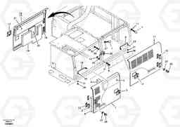 16570 Door, side EC330B, Volvo Construction Equipment