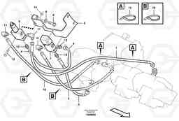 58239 Hydraulic pump - reduction A25D S/N 13001 -, Volvo Construction Equipment