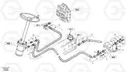 61558 Steering-hydraulic equipment - rear vehicle ZL502C SER NO 0503001 -, Volvo Construction Equipment