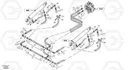 61566 Hydraulic lines - lift hydraulic ZL502C SER NO 0503001 -, Volvo Construction Equipment