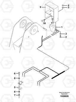 82365 Travel alarm, acoustic MC90, Volvo Construction Equipment