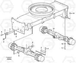 25048 Drive shaft, mounting EW200B, Volvo Construction Equipment