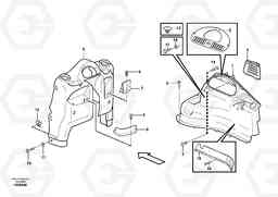 45646 Instrument panel BL60, Volvo Construction Equipment