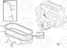 41625 Oil sump L50E BRAZIL, S/N 71001 -, Volvo Construction Equipment