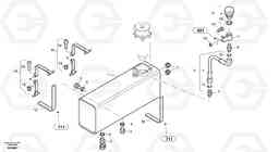 61577 Hydraulic oil tank ZL502C SER NO 0503001 -, Volvo Construction Equipment