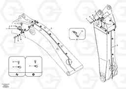 1346 Working lamp on boom EC210B, Volvo Construction Equipment