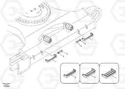 8563 Foot step EC210B, Volvo Construction Equipment