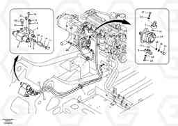 97406 Working hydraulic, slope and rotator on upper frame EC210B, Volvo Construction Equipment