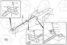 11549 Hydr. quick fit equipm. dipper arm EW140B, Volvo Construction Equipment