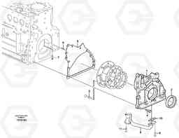 36725 Lubricating oil system L50E BRAZIL, S/N 71001 -, Volvo Construction Equipment