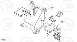 4465 Front mudguard ZL502C SER NO 0503001 -, Volvo Construction Equipment