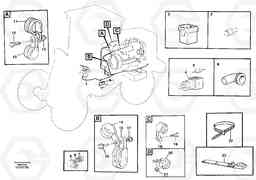 55189 Cable harness Engine L50B/L50C VOLVO BM VOLVO BM L50B/L50C SER NO - 10966, Volvo Construction Equipment