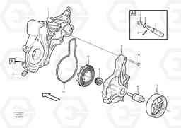 3932 Water pump L150E S/N 8001 -, Volvo Construction Equipment