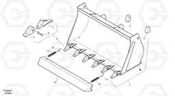 6467 Bucket with teeth ZL502C SER NO 0503001 -, Volvo Construction Equipment