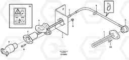 38752 Engine heater. L220E SER NO 2001 - 3999, Volvo Construction Equipment