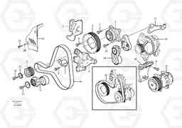 12912 Belt transmission L150E S/N 8001 -, Volvo Construction Equipment